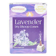Patanjali Aastha Lavender Dry Dhoop Cone