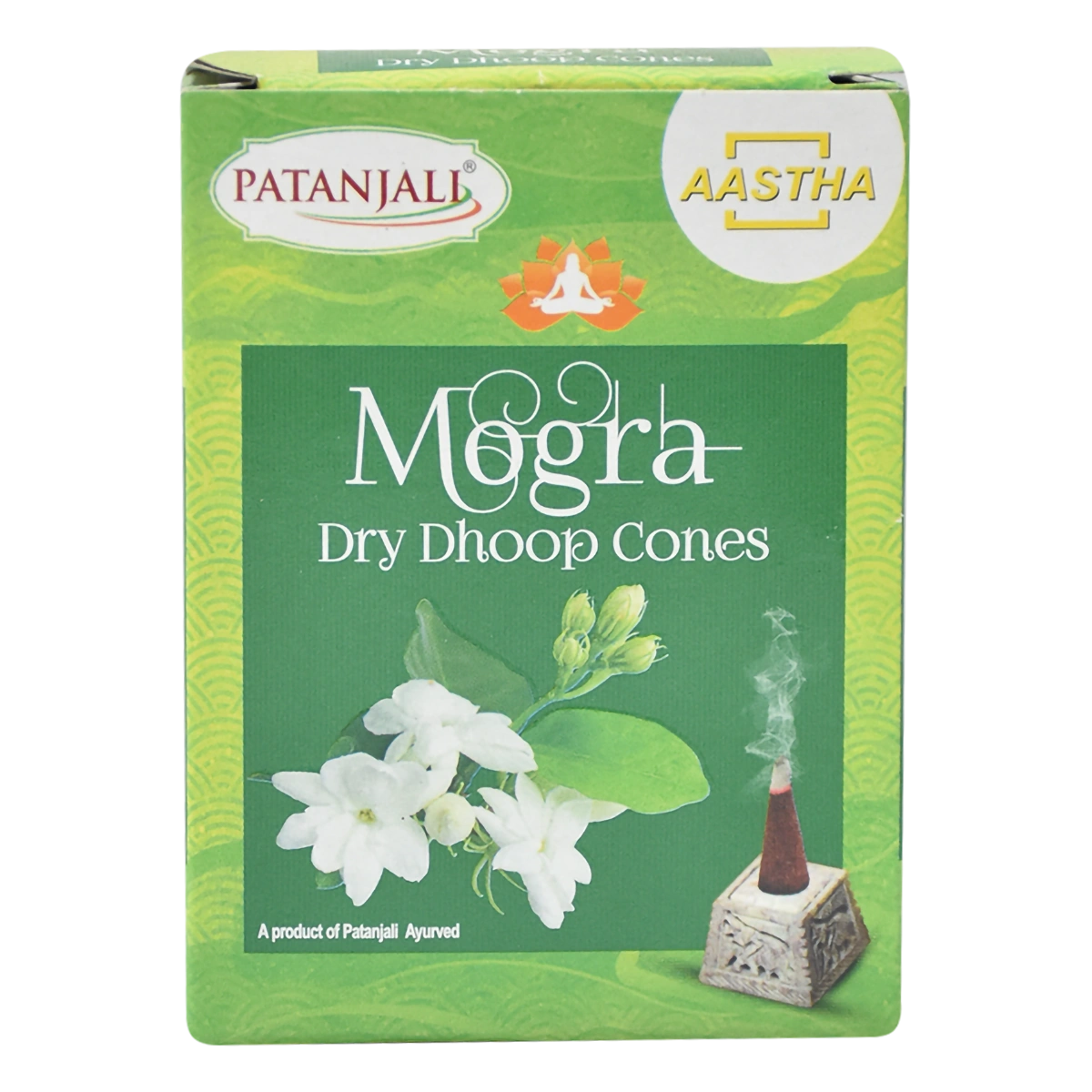 Patanjali Aastha Mogra Dry Dhoop Cone