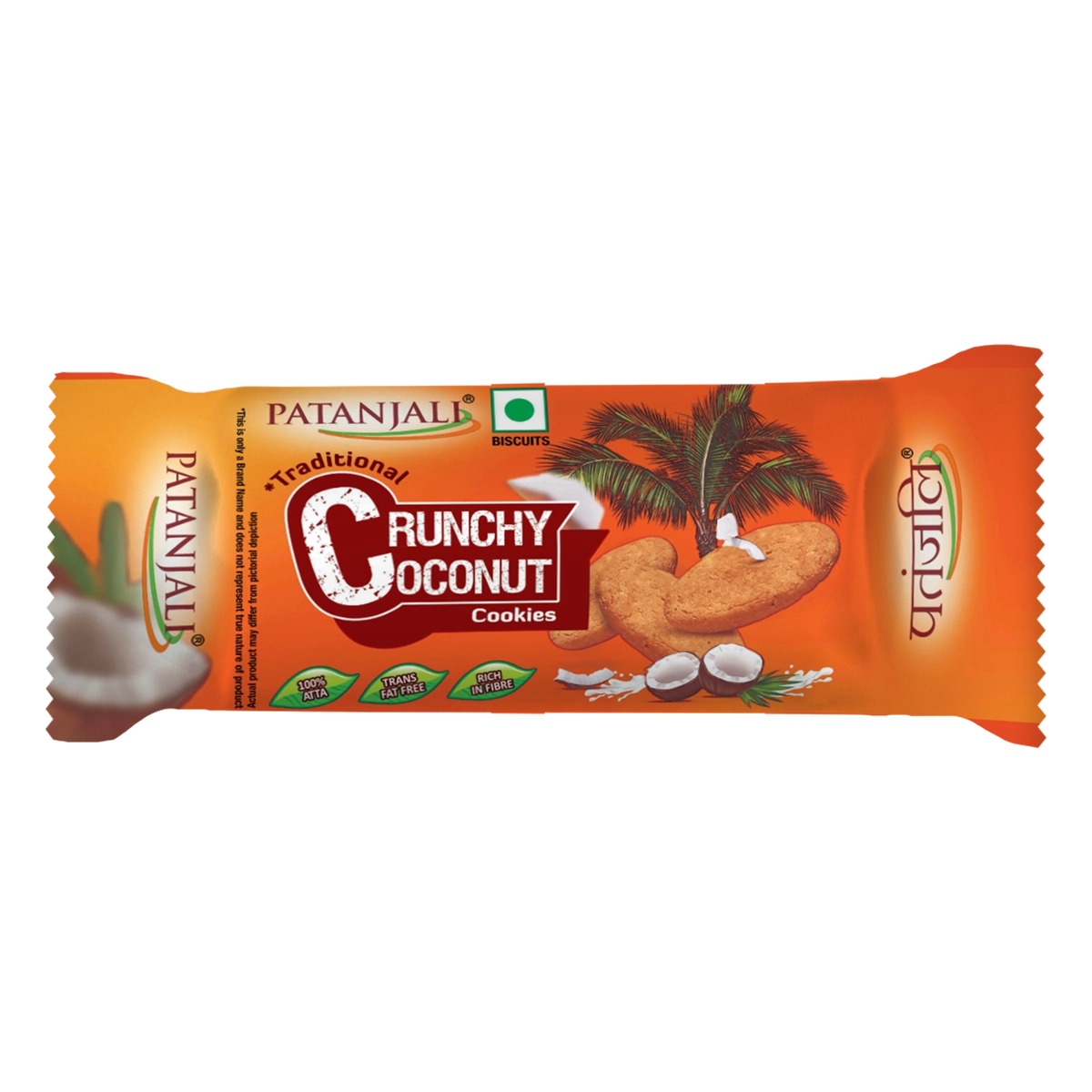 Patanjali Crunchy Coconut Cookies