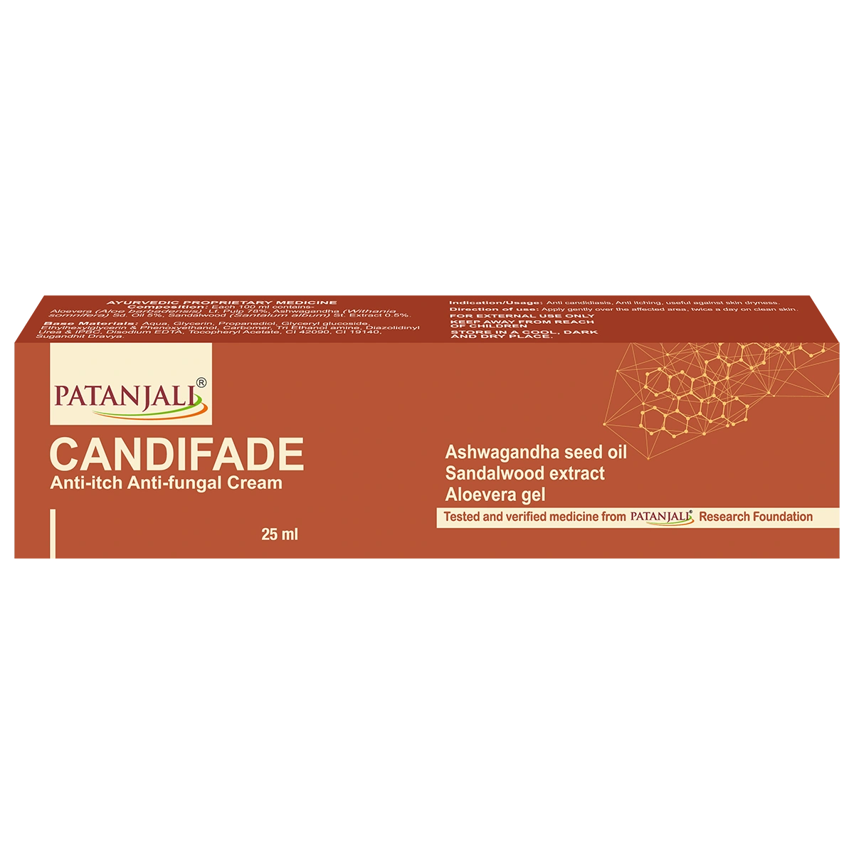 Patanjali Candifade Anti Fungal Cream