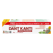 Patanjali Dant Kanti Natural Toothpaste (200g) + Brush