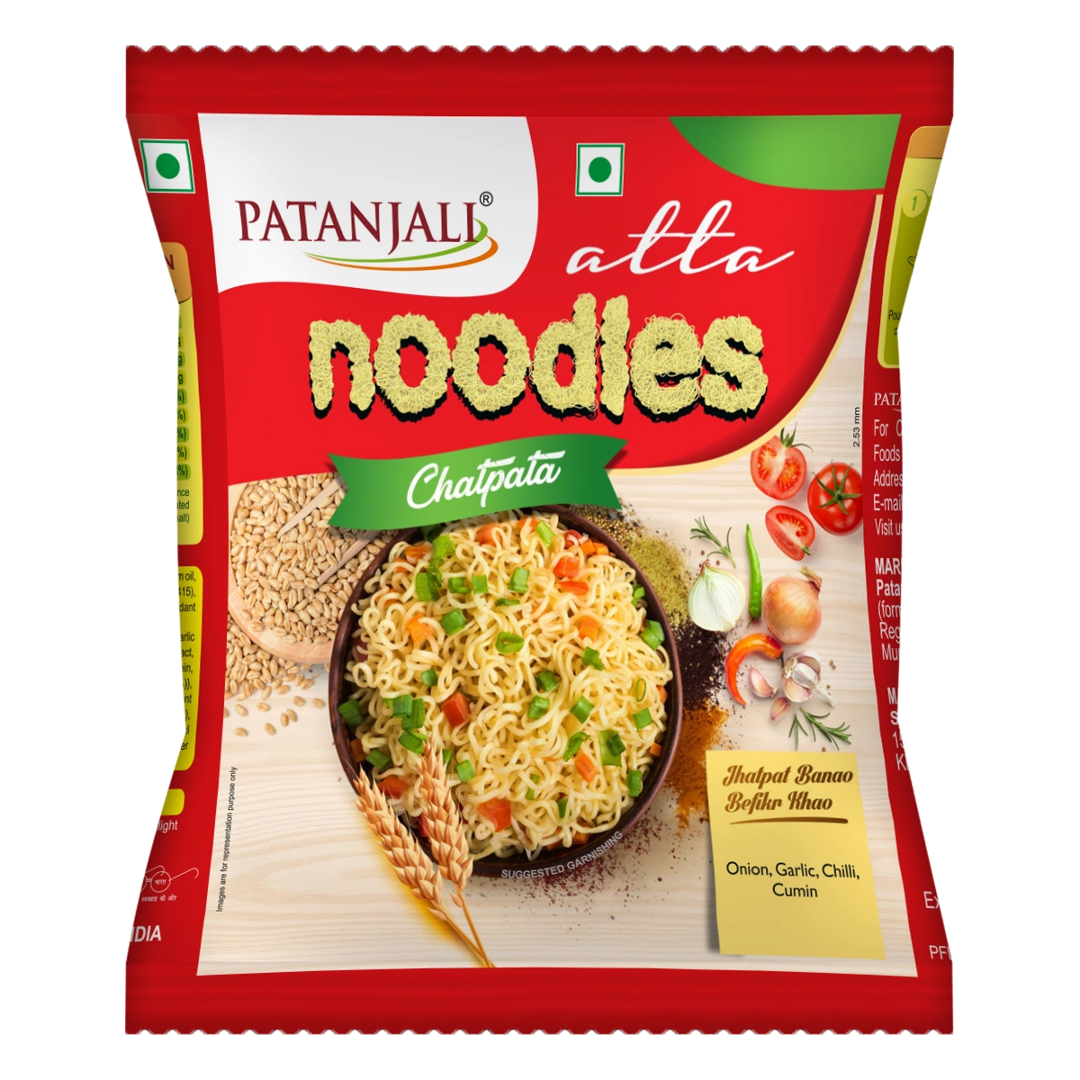 Patanjali Atta Noodles Chatpata