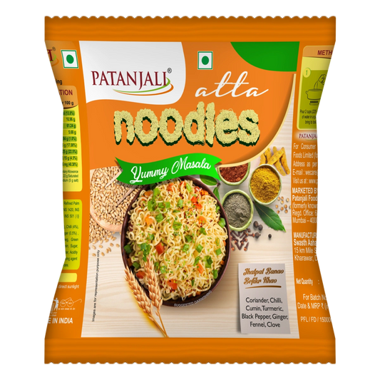 Patanjali Atta Noodles Yummy Masala