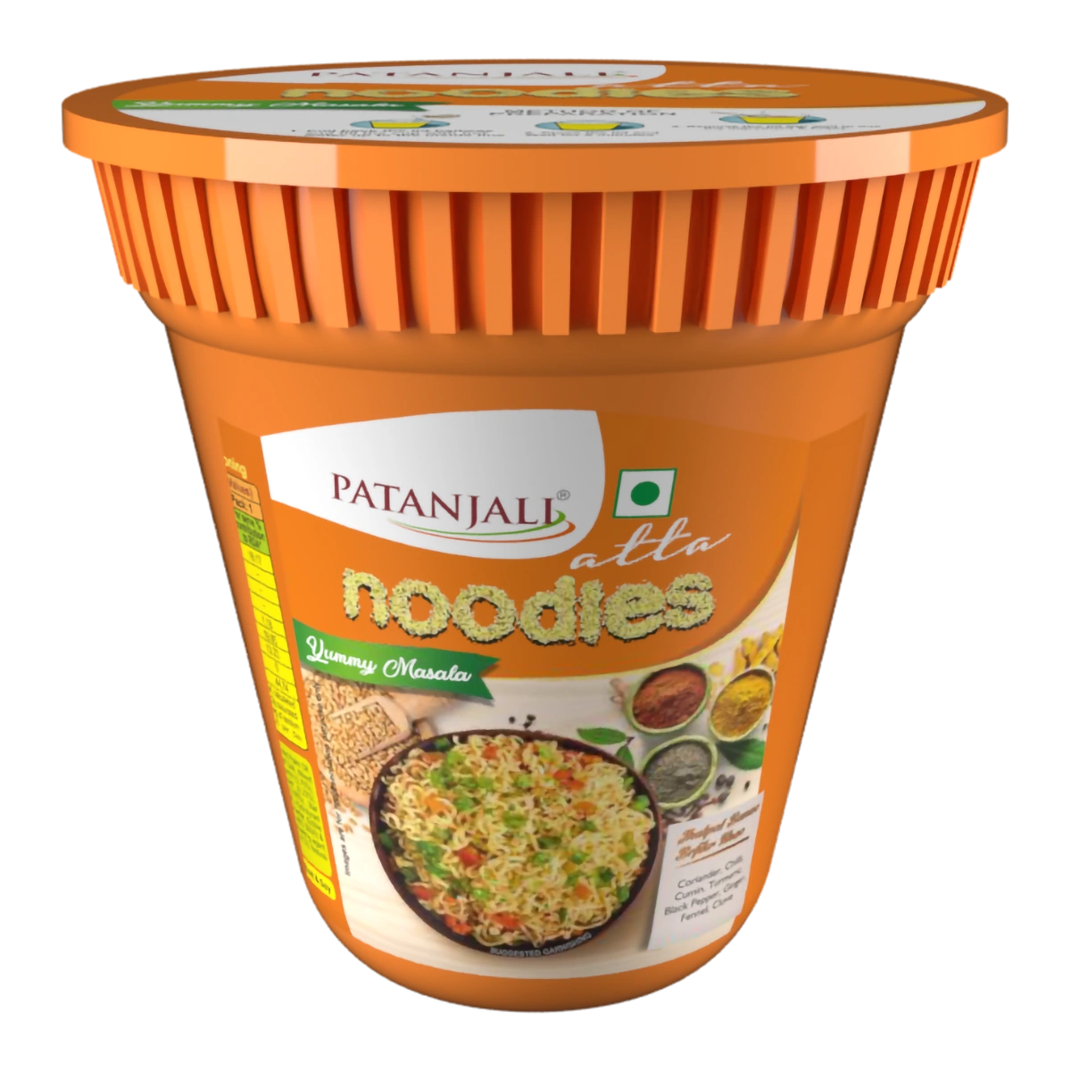 Patanjali Atta Cup Noodles Yummy Masala