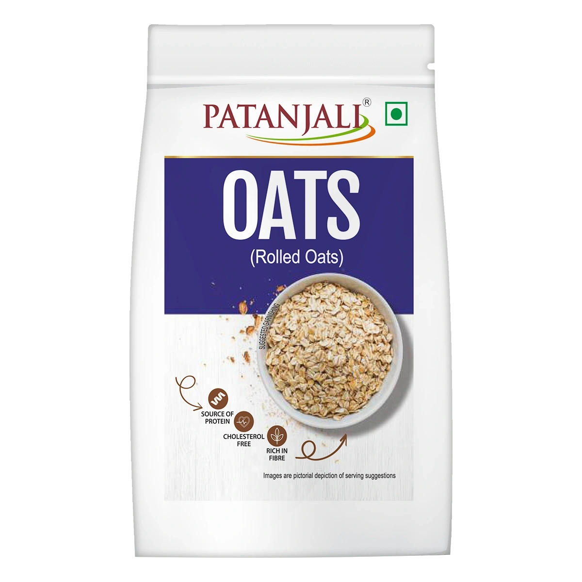 Patanjali Oats (Rolled Oats)