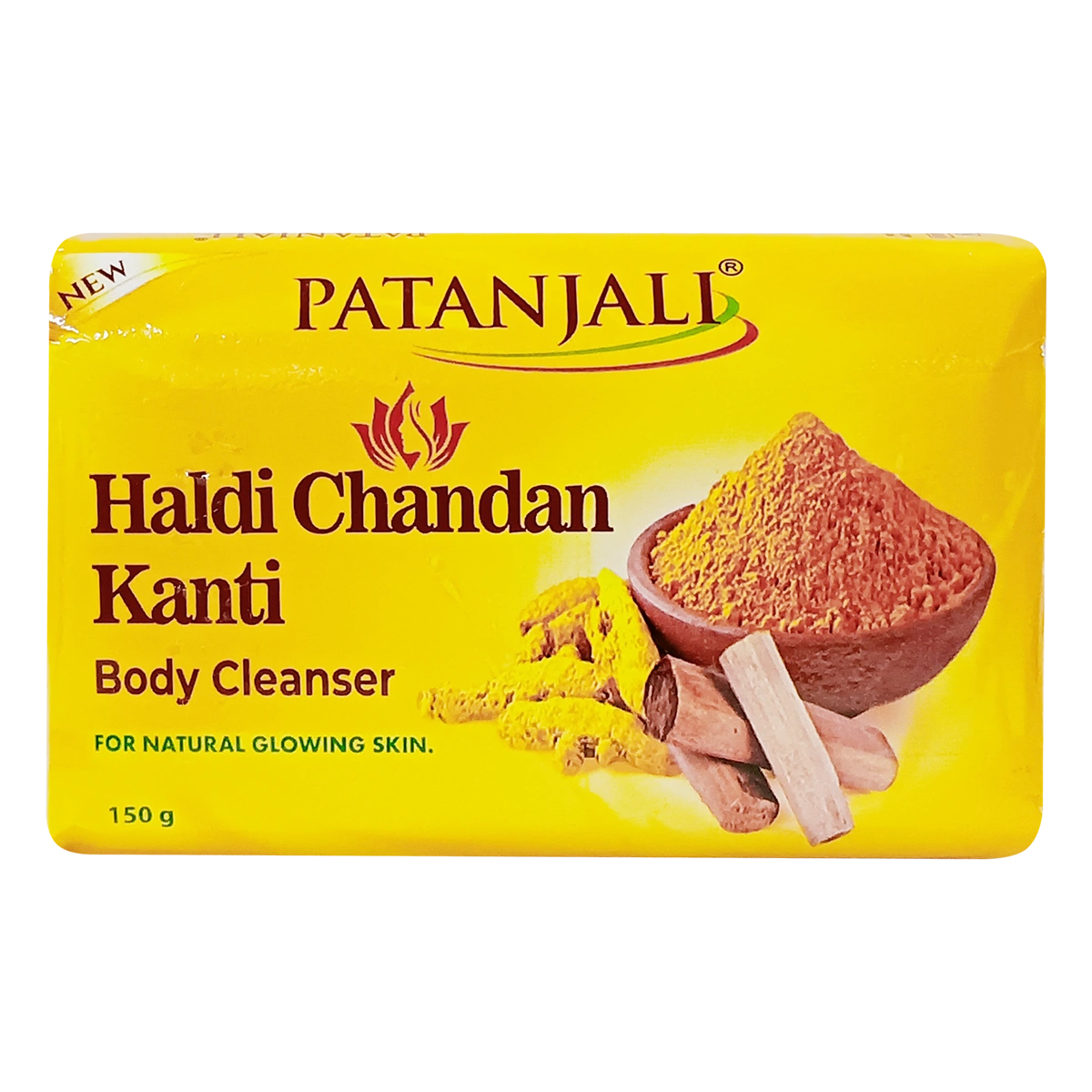 Patanjali Haldi Chandan Kanti Body Cleanser 150g