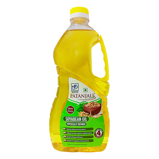 Patanjali Soyabean Oil 2 Ltr Pet Jar