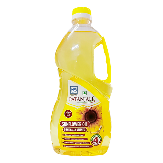 Patanjali Sunflower Oil 2 Ltr Pet Jar