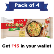 Patanjali Pack of 4- Atta Noodles Chatpata 240 g