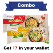Patanjali Combo- Atta Noodles Chatpata 240 g+Atta Noodles Classic 240 g