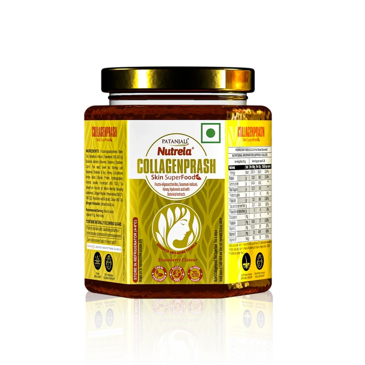 Patanjali Nutrela Collagenprash Skin Super Food Strawberry