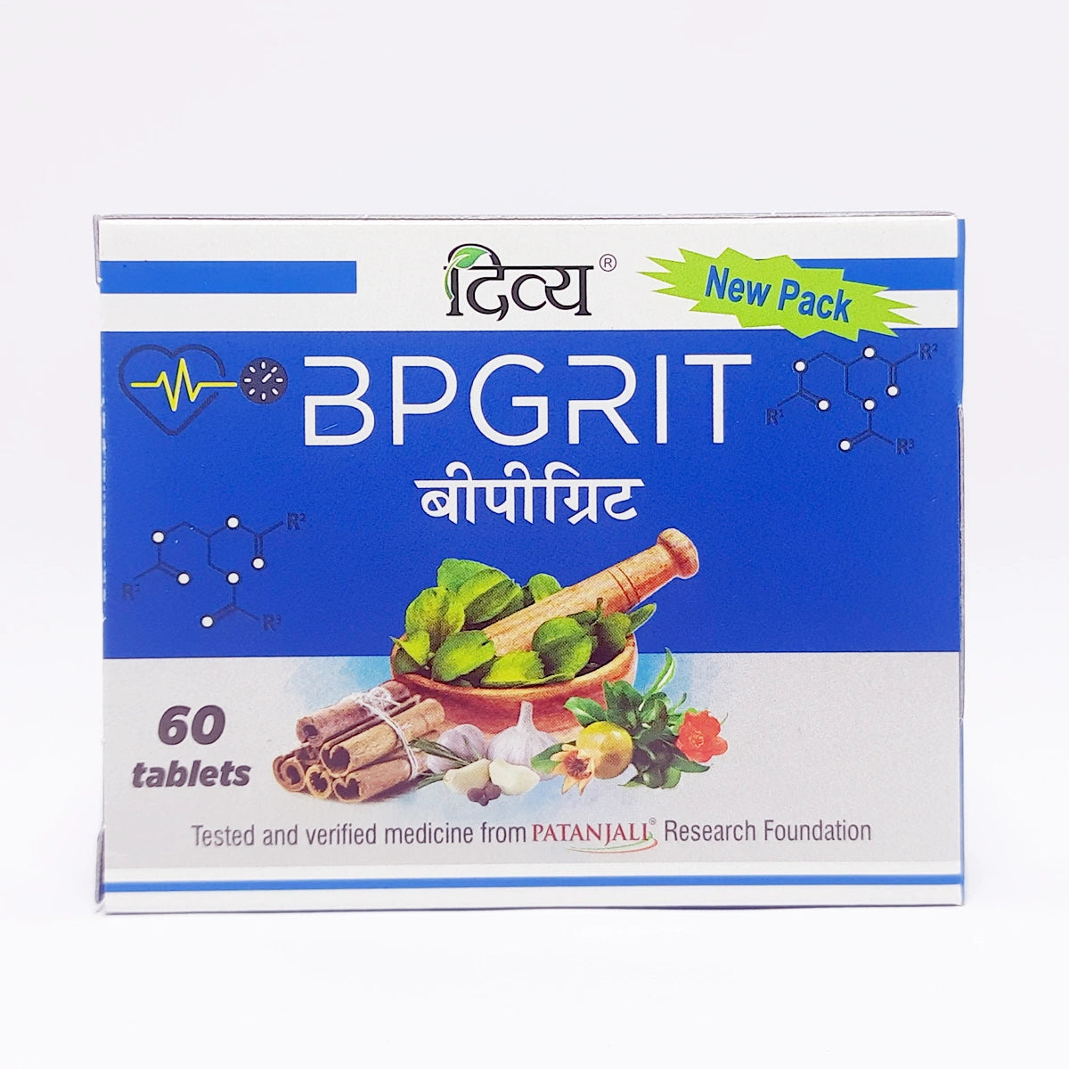 Patanjali Divya Bpgrit 60 N