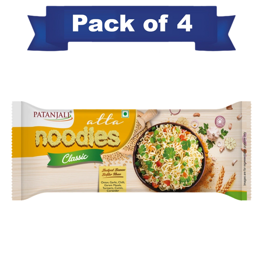 Patanjali Pack of 4- Atta Noodles Classic 240 g