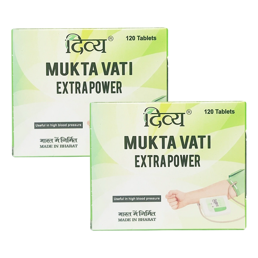 Patanjali Combo Divya Mukta Vati Extra Power 30X4 Tab (Pack Of 2)