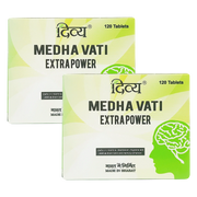 Patanjali Combo Divya Medha Vati Extra Power 30X4 Tab (Pack Of 2)