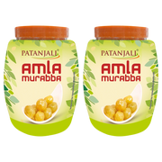 Combo- Patanjali Amla Murabba 1 Kg(Pack of 2)