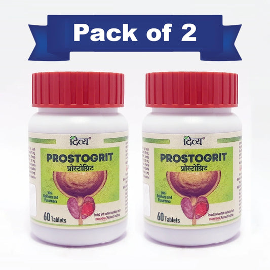 Patanjali Combo Divya Prostogrit Tablet 60 N (Pack of 2)