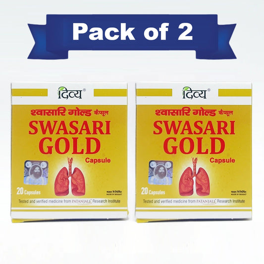 Patanjali Combo Divya Swasari Gold 20 N (Pack of 2)