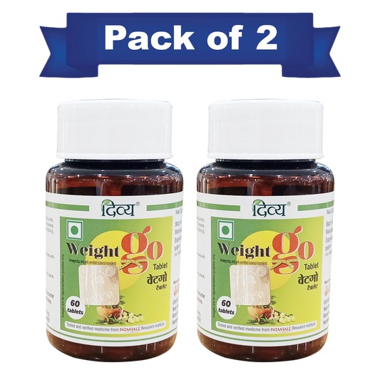 Patanjali Combo Divya Weightgo Tablet 60 N (Pack of 2)