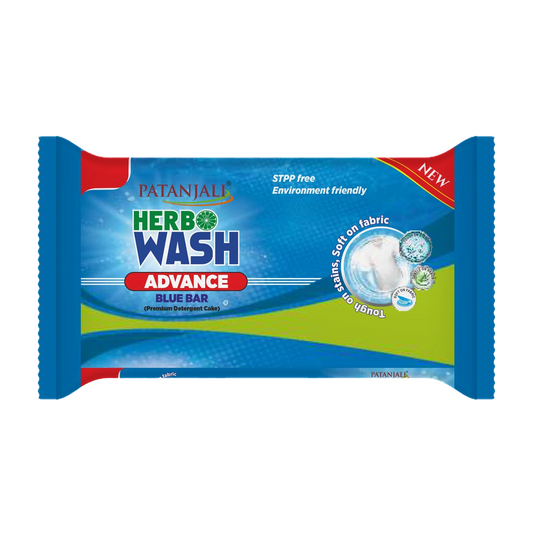 Patanjali Herbo Wash Advance Blue Bar