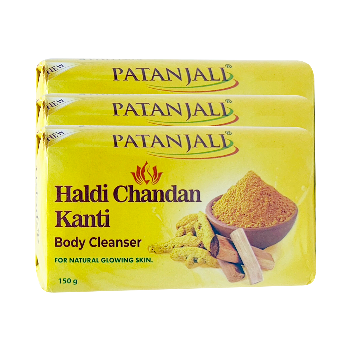 Patanjali Haldi Chandan Kanti Body Cleanser Monthly Pack