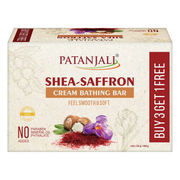 Patanjali Shea- Saffron Cream Bathing Bar 125g