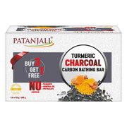 Patanjali Turmeric Charcoal Bathing Bar 125g