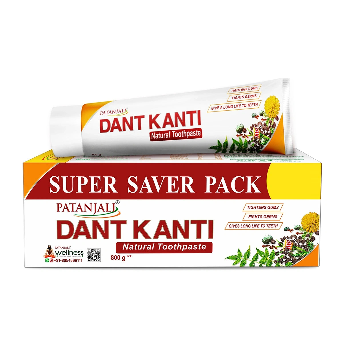 Patanjali Dant Kanti Natural Toothpaste