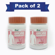 Patanjali Combo Divya Kanchnar Ghanvati 60 N (Pack of 2)