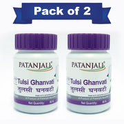 Patanjali Combo Tulsi Ghanvati 60 N (Pack of 2)