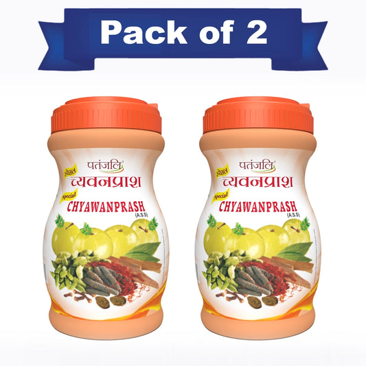 Patanjali Combo Special Chyawanprash 1 Kg (Pack of 2)