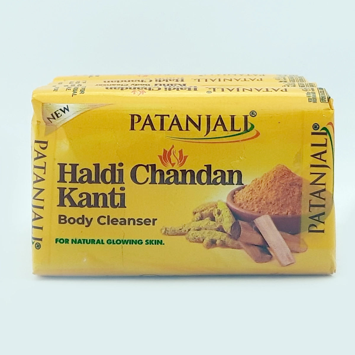 Patanjali Haldi Chandan Kanti Body Cleanser - 4x47g