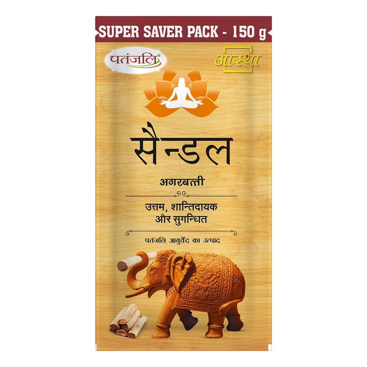 Patanjali Aastha Agarbatti Sandal