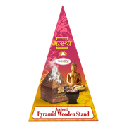 Patanjali Aastha Pyramid Wooden Stand - 1 N