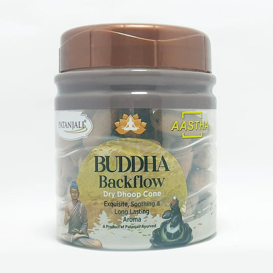 Patanjali Aastha Backflow Dhoop Cone Budha
