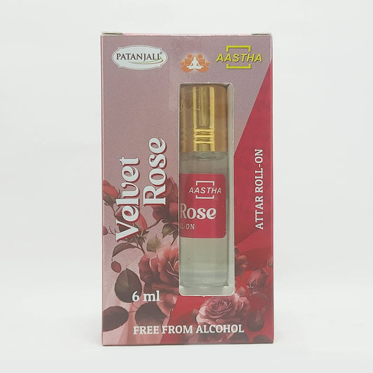 Patanjali Aastha Attar Rollon Velvet Rose