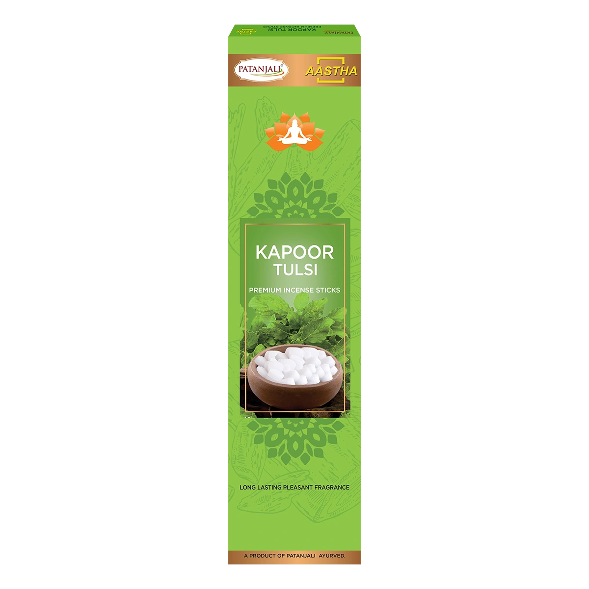 Patanjali Aastha Premium Agarbatti Kapoor Tulsi