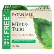 Patanjali Mint & Tulsi Body Cleanser -125G