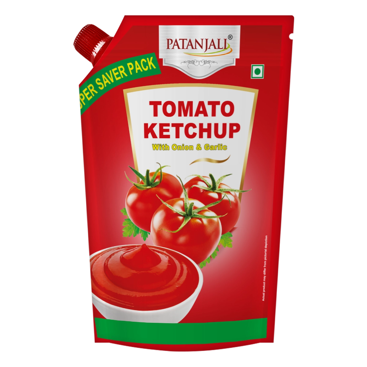 Patanjali Tomato Ketchup With Onion & Garlic (P)