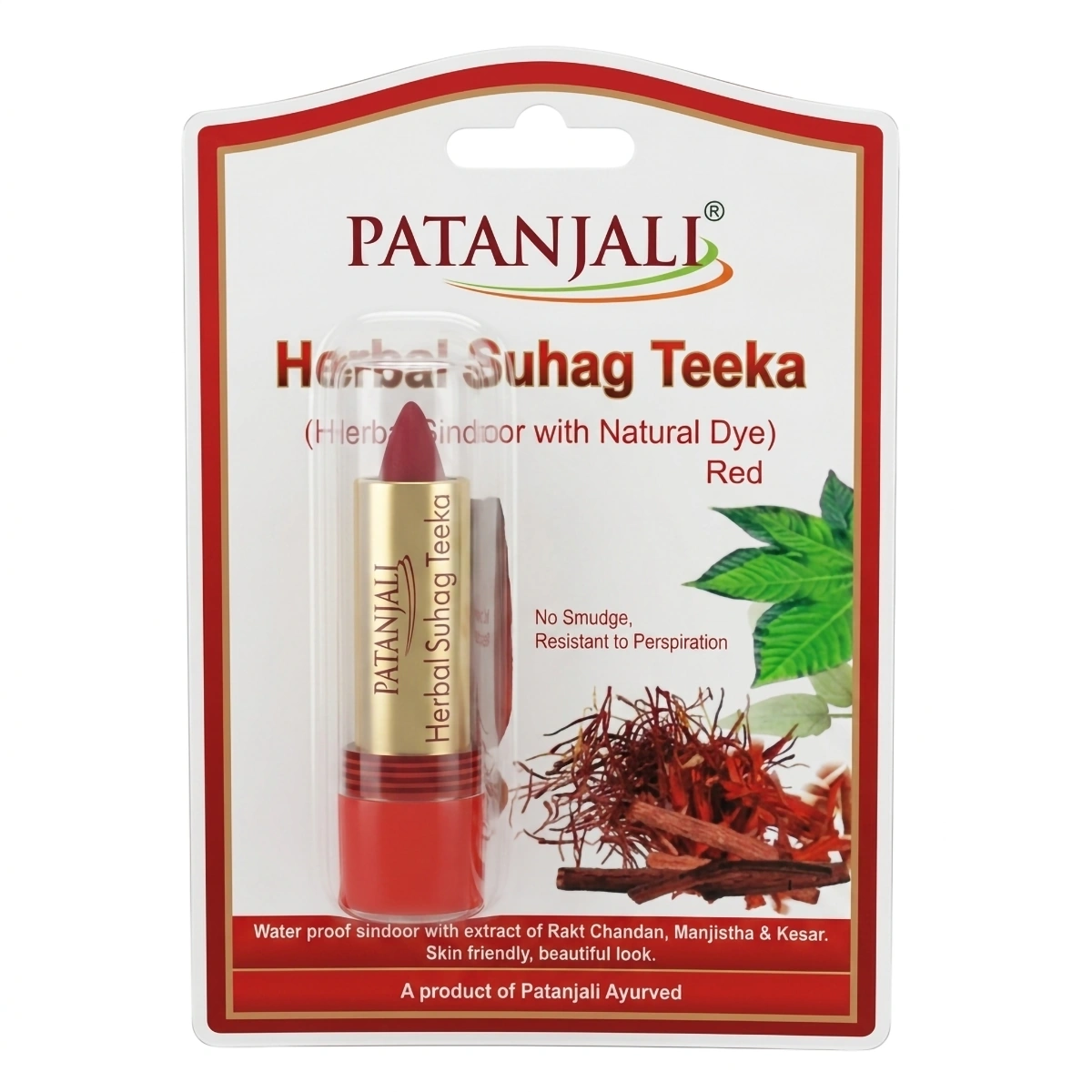 Patanjali Herbal Suhag Teeka Red