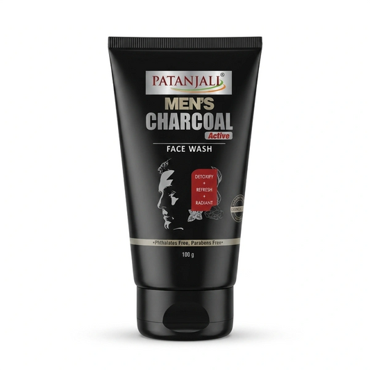 Patanjali Men's Charcoal Active Face Wash