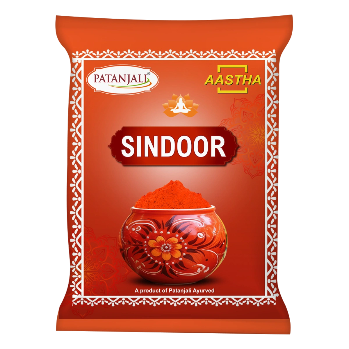 Patanjali Aastha Sindoor (Pouch)