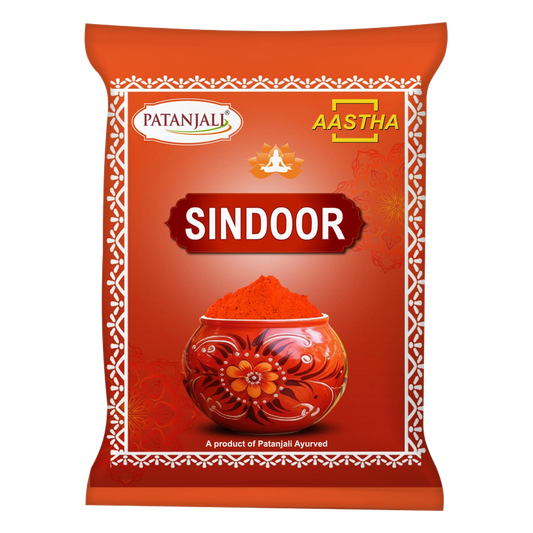 Patanjali Aastha Sindoor (Pouch)