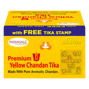 Patanjali Aastha Yellow Chandan Tika