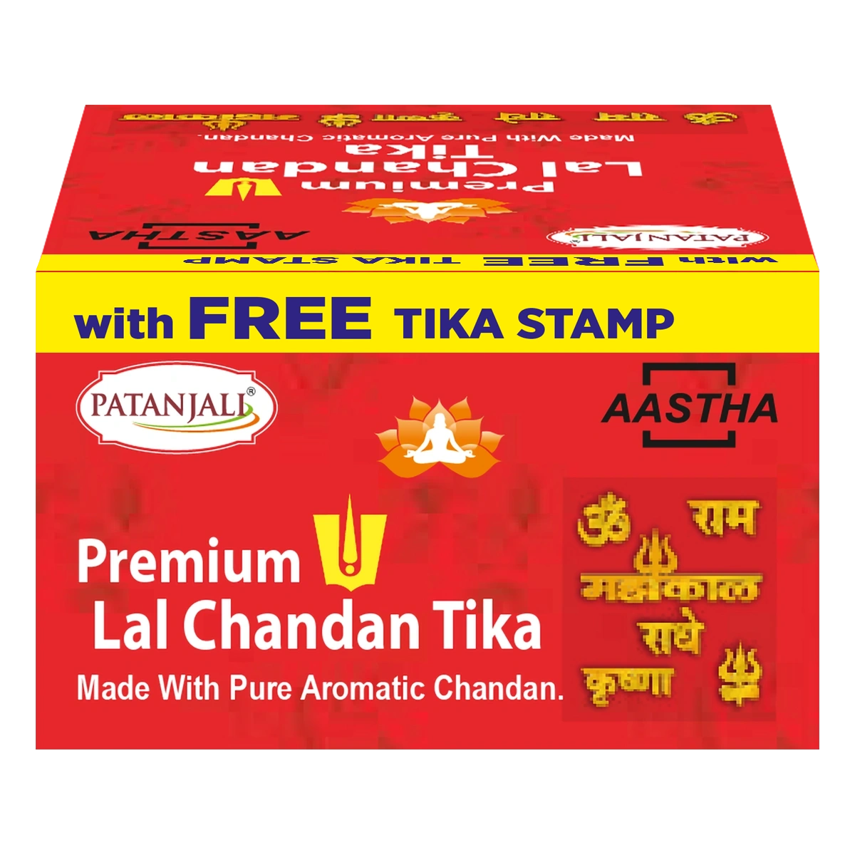 Patanjali Aastha Lal Chandan Tika