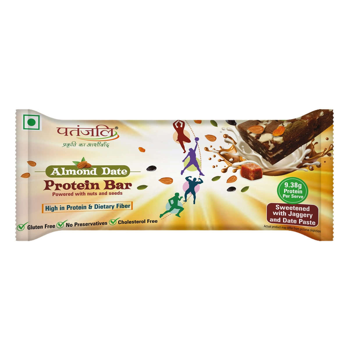 Patanjali Almond Date Protein Bar