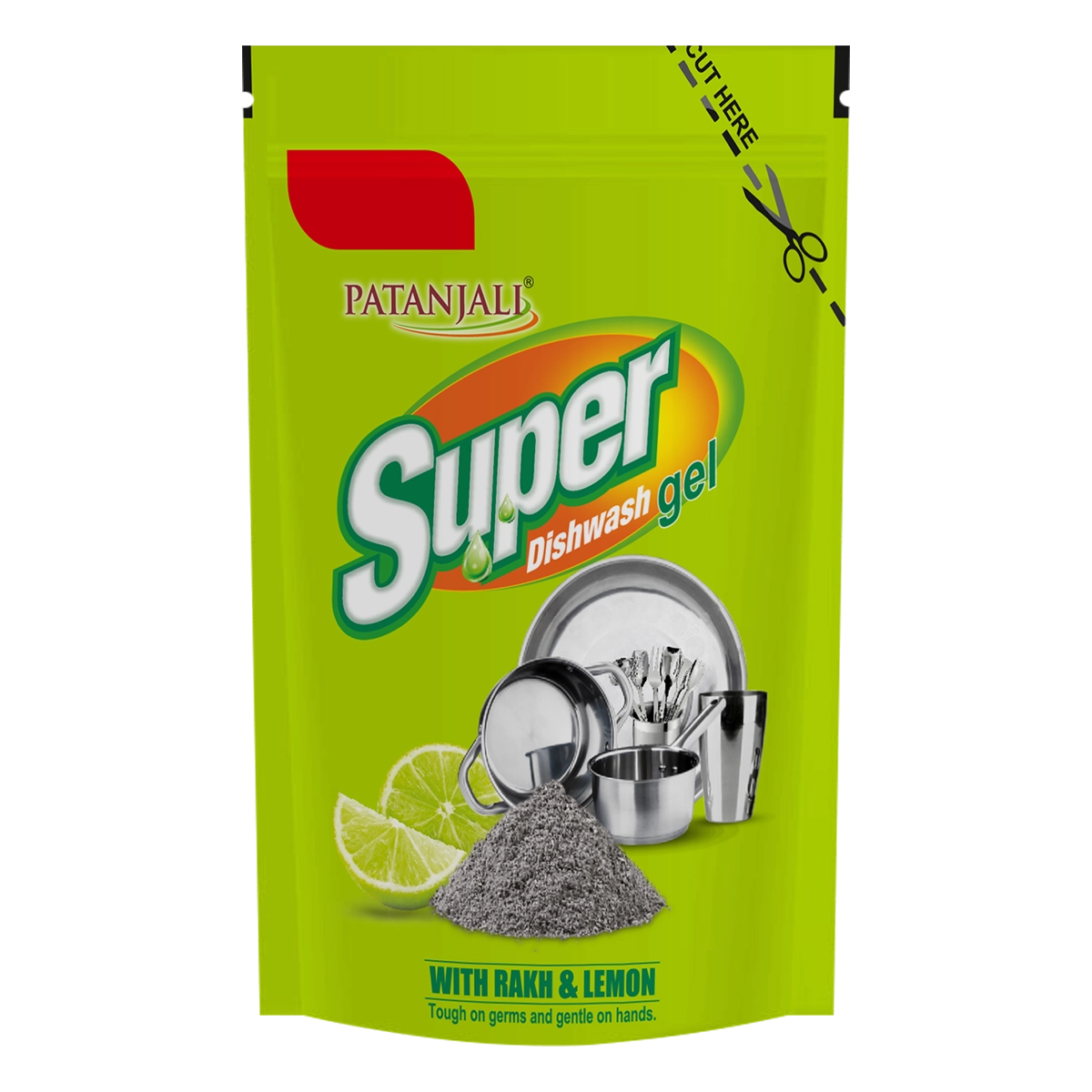 Patanjali Super Dish Wash Gel Rakh & Lemon