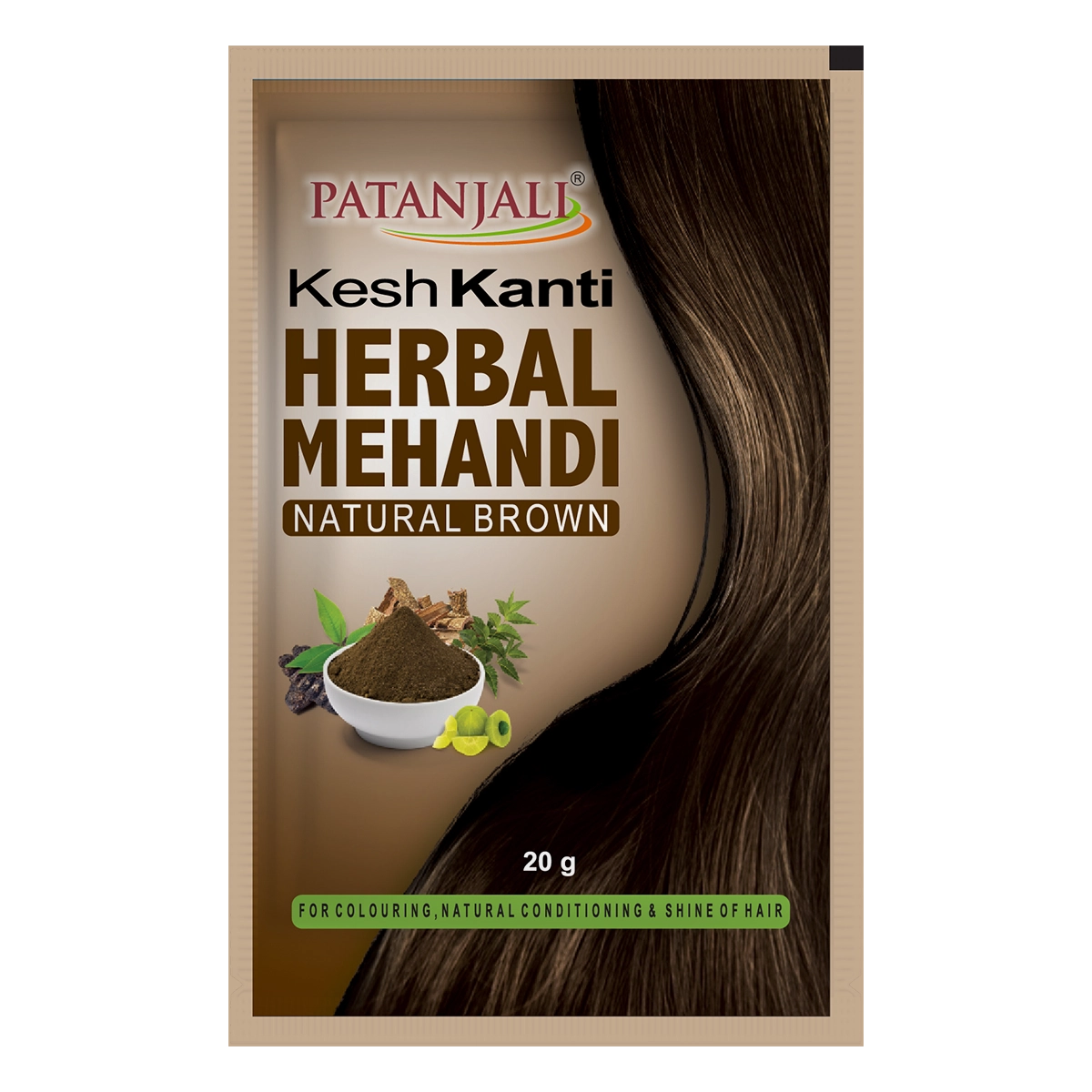 Patanjali Kesh Kanti Herbal Mehandi (Natural Brown)