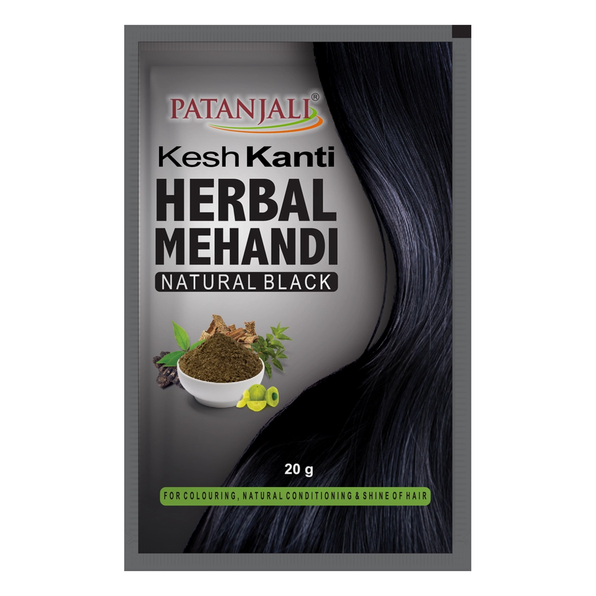 Patanjali Kesh Kanti Herbal Mehandi (Natural Black)