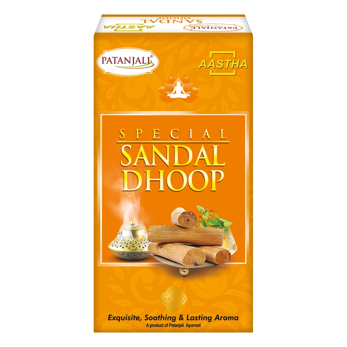 Patanjali Aastha Special Sandal Dhoop -10 N